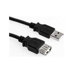 Sharkoon USB 2.0 extension cable black 1,0m