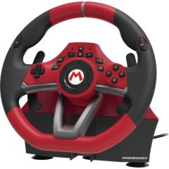 HORI Mario Kart Racing Wheel Pro Deluxe, steering wheel (red / black)