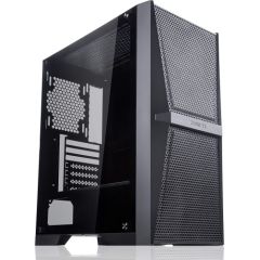 RAIJINTEK SILENOS MS, tower case (black, version without fan, tempered glass)