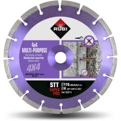 Dimanta griešanas disks Rubi STT SUPER PRO; 115 mm