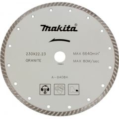 Dimanta griešanas disks Makita Turbo; 230 mm