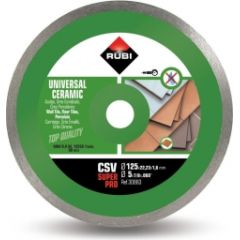 Dimanta griešanas disks Rubi CSV 125 SuperPro; 125 mm