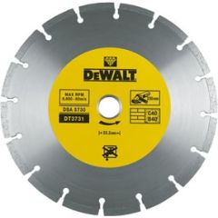 Dimanta griešanas disks DeWalt UNIVERSAL DT3731; 230 mm Dažādi diski