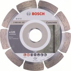 Dimanta griešanas disks Bosch PROFESSIONAL FOR CONCRETE; 125 mm Dažādi diski