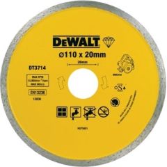Dimanta griešanas disks DeWalt DT3714-QZ; 110 mm