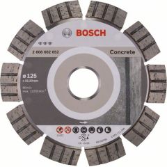 Dimanta griešanas disks Bosch BEST FOR CONCRETE; 125 mm