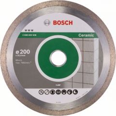 Dimanta griešanas disks Bosch PROFESSIONAL FOR CERAMIC; 200 mm