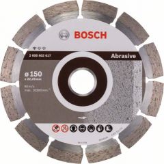 Dimanta griešanas disks Bosch PROFESSIONAL FOR ABRASIVE; 150 mm