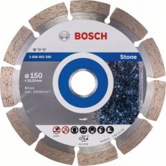 Dimanta griešanas disks Bosch PROFESSIONAL FOR STONE; 150 mm Dažādi diski