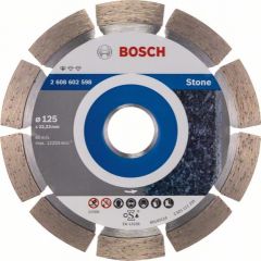 Dimanta griešanas disks Bosch PROFESSIONAL FOR STONE; 125 mm