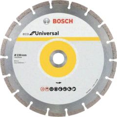 Dimanta griešanas disks Bosch ECO for Universal; 230x22,23 mm; 10 gab.