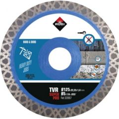 Dimanta griešanas disks Rubi TVR 125 SUPERPRO; 125 mm