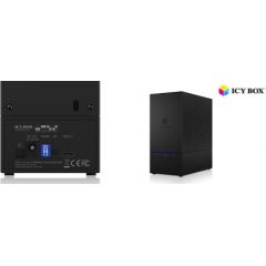 Raidsonic ICY BOX IB-RD3621-C31, drive housing (black) Jaunumi - Datori