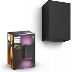 Philips HUE white & color Ambiance Resonate wall light, LED light (black)