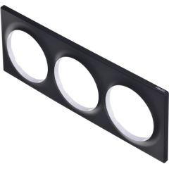 Fibaro Ramka ozdobna potrójna antra FG-Wx-PP-0004-8 Умный дом