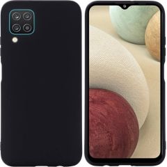 Mocco Ultra Slim Soft Matte 0.3 mm Matēts Silikona Apvalks Priekš Samsung Galaxy A12 / M12 Melns Neoriģinālie Maciņi