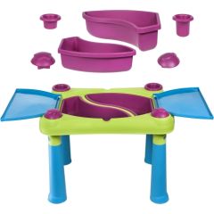 Keter Bērnu rotaļu galdiņš Creative Fun Table zaļš/violets