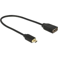 DeLOCK micro HDMI - HDMI St-Bu 20cm 4K HDMI vadi