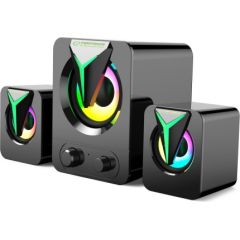 Esperanza EGS107 Speakers 2.1 USB LED 5 W Black