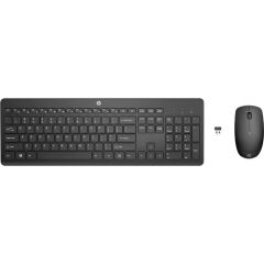 DE Layout - HP 235 Wireless Mouse and Keyboard Desktop Set (Black)