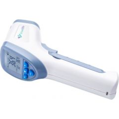 TrueLife CAREQ7BLU digital body thermometer Remote sensing thermometer Blue, White Universal Buttons