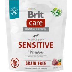 Dry food for dogs with food intolerances BRIT Care Dog Grain-Free Sensitive Venison 1kg
