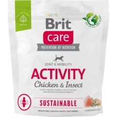 BRIT Care Dog Sustainable Activity Chicken & Insect  - dry dog food - 1 kg
