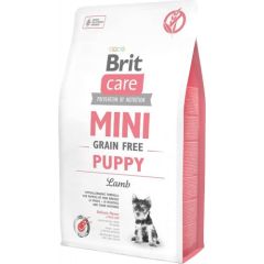 BRIT Care Mini Grain-Free Puppy Lamb - dry dog food - 2 kg Suņu barība
