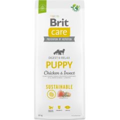 BRIT Care Dog Sustainable Puppy Chicken & Insect  - dry dog food - 12 kg