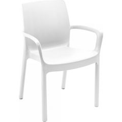 Krēsls Lord 60.5x54x82cm balts