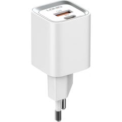 Wall charger LDNIO A2318C USB, USB-C 20W + microUSB Cable