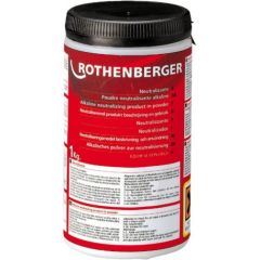 Atkaļķotāja neitralizācijas pulveris, 1 kg, Rothenberger