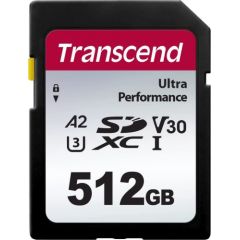 Transcend 340S SDXC 512 GB Class 10 UHS-I/U3 A2 V30 (TS512GSDC340S)