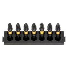 DeWALT 25mm PZ2 bar FLEXTORQ 7gb. Piederumi urbjiem