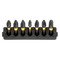 DeWALT 25mm PH PZ komplekts FLEXTORQ 7gb. Piederumi urbjiem