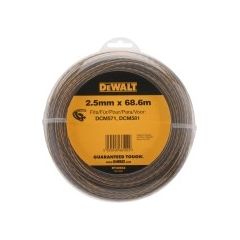 DeWALT Trimmera aukla 2.5mm x 68.6m Jaunumi -Dārzam