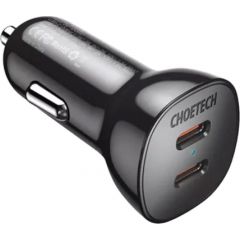 Choetech TC0008 40W 2x USB-C car charger