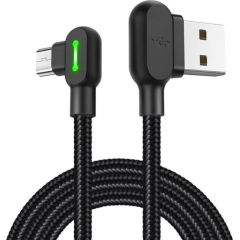 Mcdodo CA-5280 LED USB to Micro USB Cable, 3m (Black)