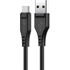 UGREEN USB cable to USB-C, Acefast C3-04 1.2m, 60W (black)