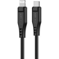 Cable USB MFI Acefast C3-01, USB-C do Lightning, 30W, 1.2m (black)