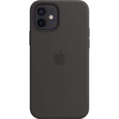 Apple  
       -  
       iPhone 12 / 12 Pro Silicone Case with MagSafe 
     Black