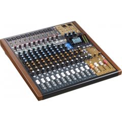 Tascam MODEL 16 audio mixer 16 channels 20 - 30000 Hz Black, Gold, Wood DJ tehnika