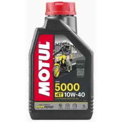 MOTUL 5000 4T HC-TECH 10W40 1L Motoc. eļļa. API SL, MA2 4T četrtaktu eļļas