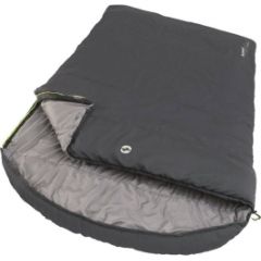 Outwell  Campion Lux Double, Sleeping Bag,  225 x 140 cm, 2 way open - auto lock, L-shape,  Dark Grey