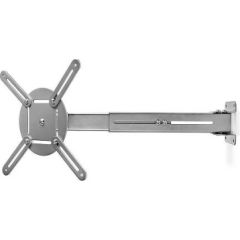 Nedis PJWM100GY Projektora sienas stiprinājums 360 ° pagriežams TV un monitoru stiprinājumi, kronšteini