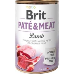 Brit BRIT PATE & MEAT LAMB 400g Suņu barība