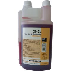 Ratioparts Eļļa degvielas maisījumiem divtaktu motoriem 1l (ar dozatoru) 4T četrtaktu eļļas