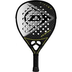 Padel tennis racket Dunlop GALACTICA 365g Hybrid PRO-EVA profesionalams black/yellow