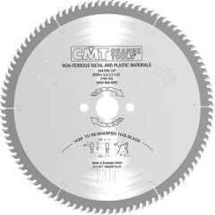 Griešanas disks alumīnijam CMT 284; 450x3,8x30,0 mm; Z108; 5°