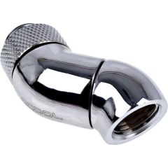 Alphacool Eiszapfen 90° angle adapter 1/4", chrome-plated - 17251